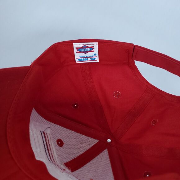 NCIS HAWAII Film Crew Hat  - Red Adult Adjustable Strap Hat - Production Swag - Picture 9 of 10